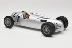 Auto Union Type C #57 H. Stuck Winner Shelsley Walsh Hill Climb 1936 Minichamps 1:18 155361057 Metal — zdjęcie 5 z 6