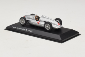 Auto Union Typ D #4 Srebrny Minichamps 1:43 5030900703 Metal — zdjęcie 3 z 4