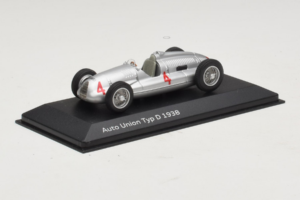 Auto Union Typ D #4 Srebrny Minichamps 1:43 5030900703-R1 Metal — zdjęcie 2 z 4