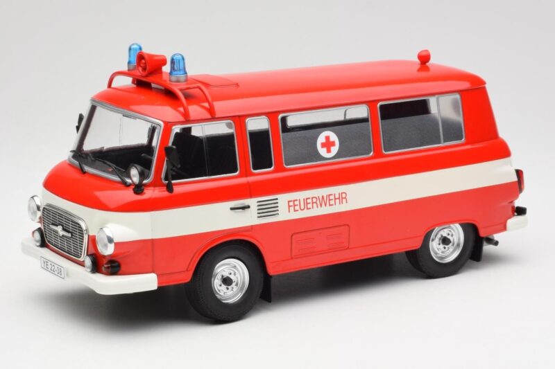 Barkas B 1000 Straż Pożarna & Ambulans MCG 1:18 MCG18010 Metal