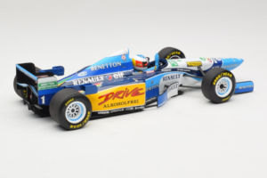 Benetton B195 Renault #1 M. Schumacher Benetton Formula French Grand Prix Winner 1995 Minichamps 1:18 100950001 Metal — zdjęcie 2 z 7