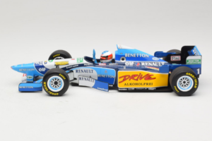 Benetton B195 Renault #1 M. Schumacher Benetton Formula French Grand Prix Winner 1995 Minichamps 1:18 100950001 Metal — zdjęcie 3 z 7