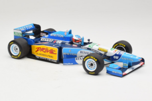 Benetton B195 Renault #1 M. Schumacher Benetton Formula French Grand Prix Winner 1995 Minichamps 1:18 100950001 Metal — zdjęcie 4 z 7