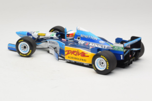 Benetton B195 Renault #1 M. Schumacher Benetton Formula French Grand Prix Winner 1995 Minichamps 1:18 100950001 Metal — zdjęcie 5 z 7
