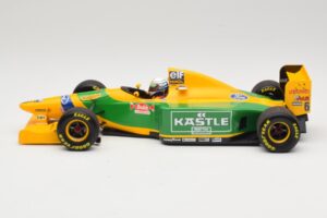 Benetton Ford B193B #5 R. Patrese 3rd Place British GP 1993 Minichamps 1:18 110930906 Metal — zdjęcie 3 z 6