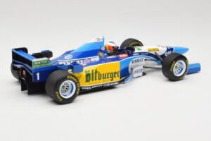 Benetton Renault B195 #1 M. Schumacher Winner Belgian GP 1995 Minichamps 1:18 510952901 Metal — zdjęcie 2 z 6