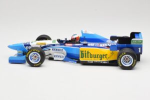 Benetton Renault B195 #1 M. Schumacher Winner Belgian GP 1995 Minichamps 1:18 510952901 Metal — zdjęcie 3 z 6