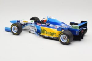 Benetton Renault B195 #1 M. Schumacher Winner Belgian GP 1995 Minichamps 1:18 510952901 Metal — zdjęcie 5 z 6