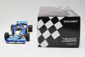 Benetton Renault B195 #1 M. Schumacher Winner Belgian GP 1995 Minichamps 1:18 510952901 Metal — zdjęcie 6 z 6