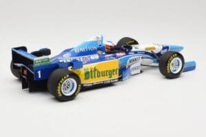 Benetton Renault B195 #1 M. Schumacher Winner German GP 1995 Minichamps 1:18 510952701 Metal — zdjęcie 2 z 6