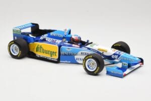 Benetton Renault B195 #1 M. Schumacher Winner German GP 1995 Minichamps 1:18 510952701 Metal — zdjęcie 4 z 6