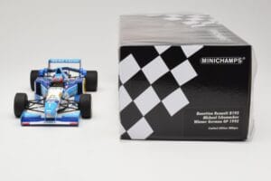 Benetton Renault B195 #1 M. Schumacher Winner German GP 1995 Minichamps 1:18 510952701 Metal — zdjęcie 6 z 6
