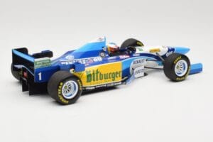 Benetton Renault B195 #1 M. Schumacher Winner Pacific GP F1 World Champion 1995 Minichamps 1:18 510953301 Metal — zdjęcie 2 z 6