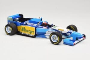 Benetton Renault B195 #1 M. Schumacher Winner Pacific GP F1 World Champion 1995 Minichamps 1:18 510953301 Metal — zdjęcie 4 z 6
