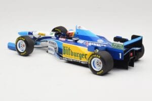 Benetton Renault B195 #1 M. Schumacher Winner Pacific GP F1 World Champion 1995 Minichamps 1:18 510953301 Metal — zdjęcie 5 z 6