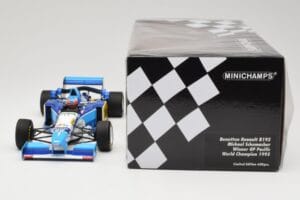 Benetton Renault B195 #1 M. Schumacher Winner Pacific GP F1 World Champion 1995 Minichamps 1:18 510953301 Metal — zdjęcie 6 z 6