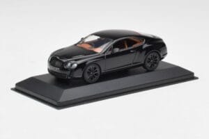 Bentley Continental GT Czarny Z Czarnymi Felgami Minichamps 1:43 BENTLEY002 Metal — zdjęcie 2 z 4