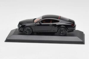 Bentley Continental GT Czarny Z Czarnymi Felgami Minichamps 1:43 BENTLEY002 Metal