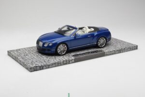 Bentley Continental GT Speed Kabriolet Niebieski Minichamps 1:18 107139331 Metal