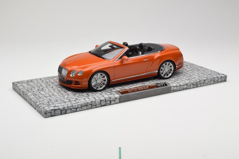 Bentley Continental GT Speed Kabriolet Orange Metallic Minichamps 1:18 107139430 Metal