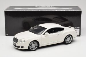 Bentley Continental GT Biały Minichamps 1:18 100139621 Metal — zdjęcie 8 z 8