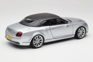 Bentley Continental Supersports Kabriolet 1. Generacja Srebrny Bburago 1:18 18-11037S Metal — zdjęcie 3 z 8