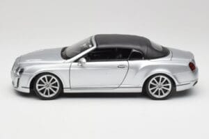 Bentley Continental Supersports Kabriolet 1. Generacja Srebrny Bburago 1:18 18-11037S Metal — zdjęcie 4 z 8