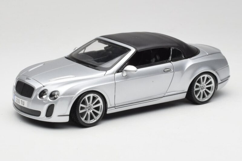 Bentley Continental Supersports Kabriolet 1. Generacja Srebrny Bburago 1:18 18-11037S Metal