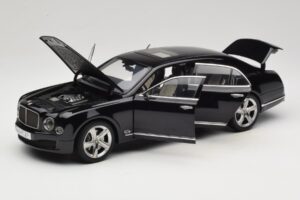 Bentley Mulsanne Speed Onyx Black Kyosho 1:18 08910NX Metal — zdjęcie 2 z 8