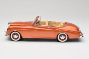 Bentley Type S2 Mulliner Kabriolet Tudor Pomarańczowy Metaliczny Solido 1:18 8007 Metal — zdjęcie 4 z 8