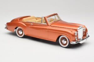 Bentley Type S2 Mulliner Kabriolet Tudor Pomarańczowy Metaliczny Solido 1:18 8007 Metal — zdjęcie 6 z 8