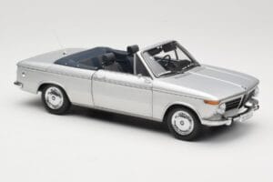 BMW 1600 Kabriolet Srebrny Minichamps 1:18 80430145819 Metal — zdjęcie 6 z 8