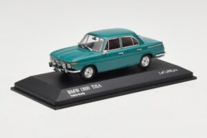 BMW 1800 TI/SA Ciemnozielony Minichamps 1:43 403025103 Metal — zdjęcie 2 z 4