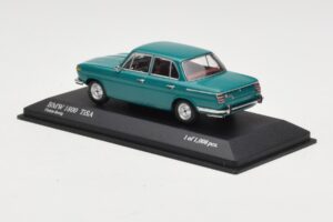 BMW 1800 TI/SA Ciemnozielony Minichamps 1:43 403025103 Metal — zdjęcie 3 z 4