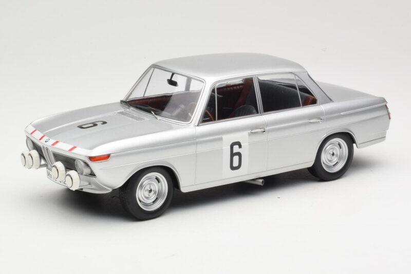 BMW 1800 TiSA #6 J. Munaron / K. Eppelein 24 Hours of Spa 1965 Minichamps 1:18 155652906 Metal