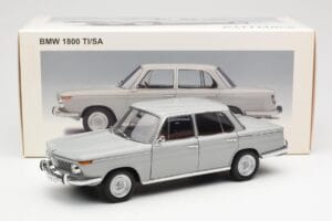 BMW 1800 TiSA Bernina Szary AUTOart 1:18 70621 Metal — zdjęcie 8 z 8