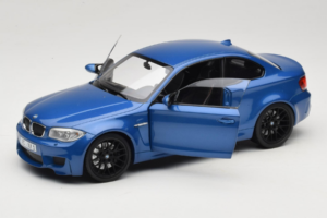 BMW 1M Coupe E82 Blue Metallic Minichamps 1:18 110020025 Metal — zdjęcie 2 z 8