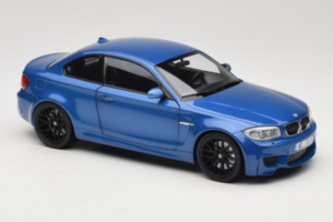 BMW 1M Coupe E82 Blue Metallic Minichamps 1:18 110020025 Metal — zdjęcie 6 z 8
