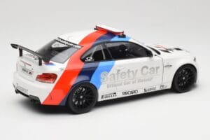 BMW 1M Coupe E82 Safety Car MotoGP 2011 Minichamps 1:18 110020040 Metal — zdjęcie 3 z 8