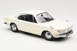 BMW 2000 CS Coupe Kremowy KK-Scale 1:18 KKDC180121 Metal — zdjęcie 4 z 6
