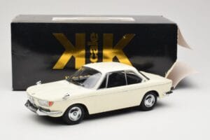 BMW 2000 CS Coupe Kremowy KK-Scale 1:18 KKDC180121 Metal — zdjęcie 6 z 6