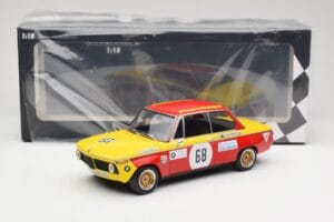 BMW 2002 Autohaus Speidel #68 K. Obermoser Preis der Nationen Hockenheim 1970 Minichamps 1:18 155702668 Metal — zdjęcie 6 z 6