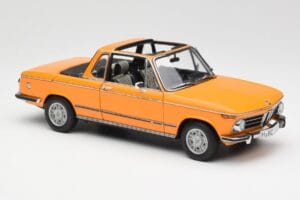 BMW 2002 E10 Kabriolet Colorado Pomarańczowy AUTOart 1:18 80430300713 Metal — zdjęcie 6 z 8
