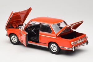 BMW 2002 E10 ti Pomarańczowy Anson 1:18 30386 Metal — zdjęcie 5 z 8