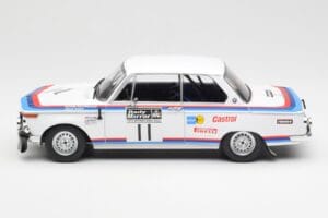 BMW 2002 #11 A. Warmbold / J. Todt RAC Rally 1973 IXO 1:18 18RMC164 Metal — zdjęcie 3 z 6