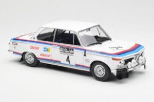 BMW 2002 #4 B. Waldegard / H. Thorzelius RAC Rally 1973 IXO 1:18 18RMC163 Metal — zdjęcie 4 z 6