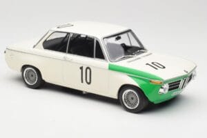 BMW 2002 Tii E10 #10 H. Hahne / D. Quester Winners Nurburgring 1968 Minichamps 1:18 155682710 Metal — zdjęcie 4 z 6