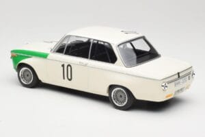 BMW 2002 Tii E10 #10 H. Hahne / D. Quester Winners Nurburgring 1968 Minichamps 1:18 155682710 Metal — zdjęcie 5 z 6