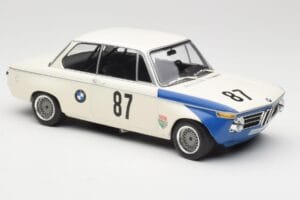 BMW 2002 Tii E10 #87 H. Hahne Grand Prix Brno 1969 Minichamps 1:18 155692787 Metal — zdjęcie 4 z 6