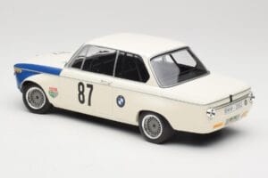 BMW 2002 Tii E10 #87 H. Hahne Grand Prix Brno 1969 Minichamps 1:18 155692787 Metal — zdjęcie 5 z 6